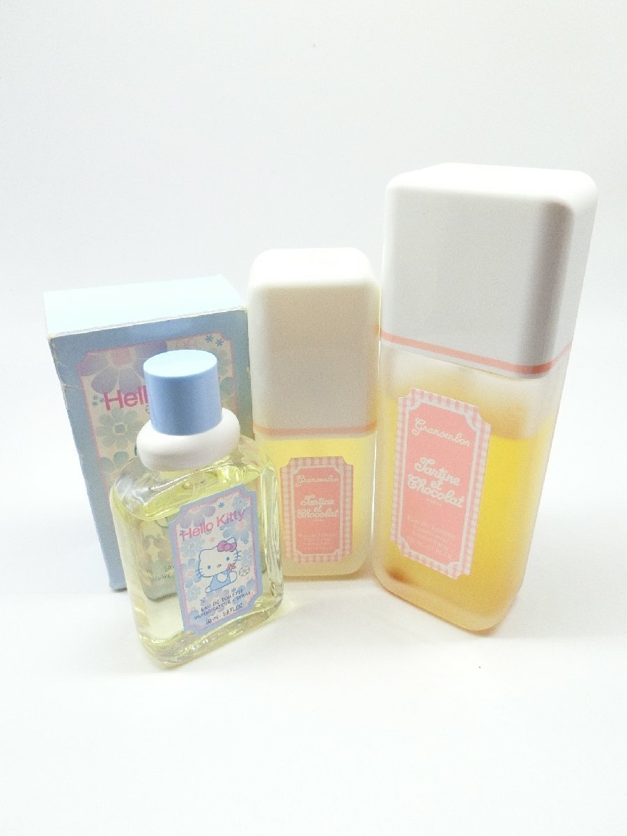#[YS-1M] духи # GIVENCHY Givenchy # gran солнечный bonEDT 100ml 50ml Hello Kitty EDT 50ml # 3 позиций комплект [ включение в покупку возможность товар ]#J