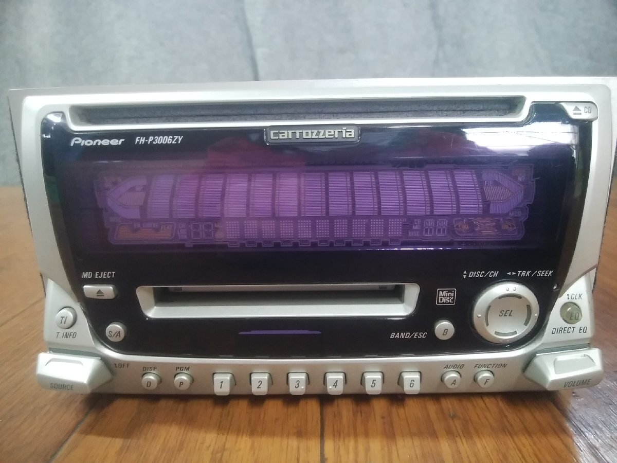 O#589 Move Custom RS LA-L910S более поздней модели, оригинальные OP? 2DINCD/MD плеер FH-P3006ZY Carozzeria CDMD который . считывание включено сначала Junk 