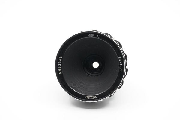 超希少 星型絞り Mir-11 12.5mm f2.2 Krasnokorsk-2 マウント シネレンズ BMPCC Blackmagic Pocket オールドレンズ クラスノゴルスク