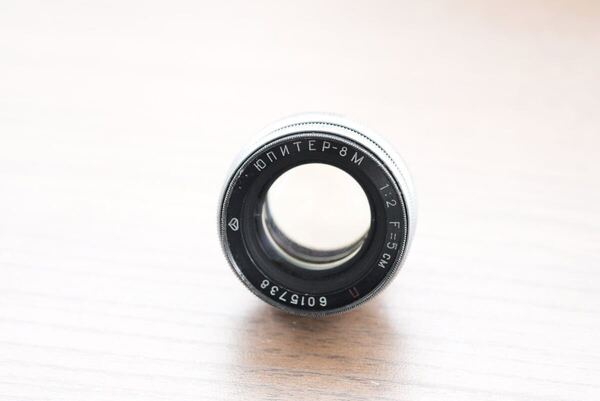 並品 Jupiter-8M 50mm f2 旧コンタックスrfマウント(内爪) Contax ikon Contax rf 2