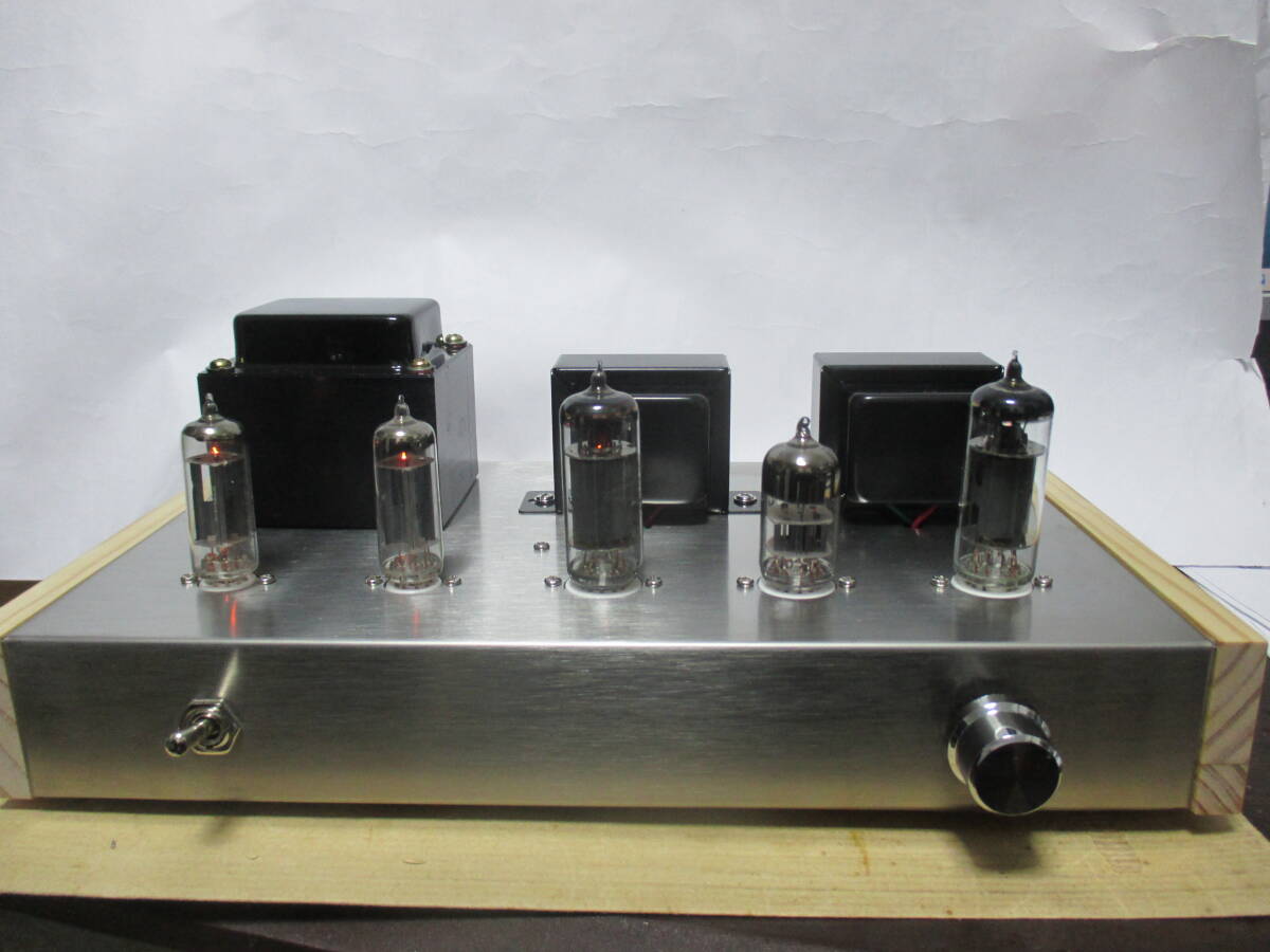 値下げ】自作真空管 6P14(6BQ5)・6N1 3球ステレオアンプ動作品