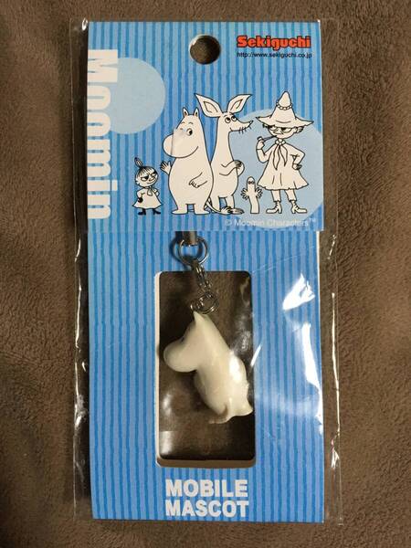 【 送料無料!!・希少な未使用品ですが少し訳あり品 】★Moomin ムーミン◇モバイル マスコット・携帯マスコット/待ち合わせ◇セキグチ★