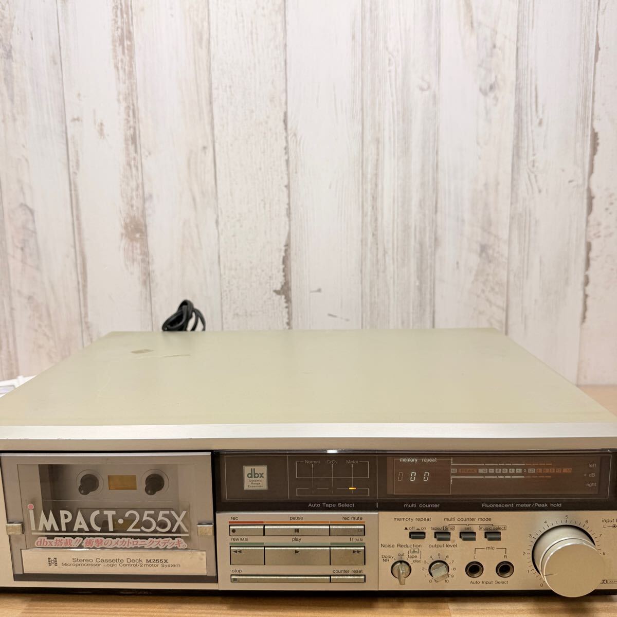 Yahoo!オークション -「m255」(カセットデッキ) (オーディオ機器 Yahoo!オークション -「m255」(カセットデッキ) (オーディオ機器