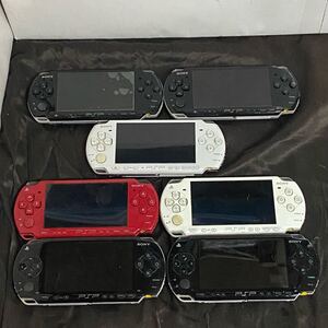 PSP本体 7体セット PSP3000 PSP2000 PSP1000 ジャンク プレイステーションポータブル