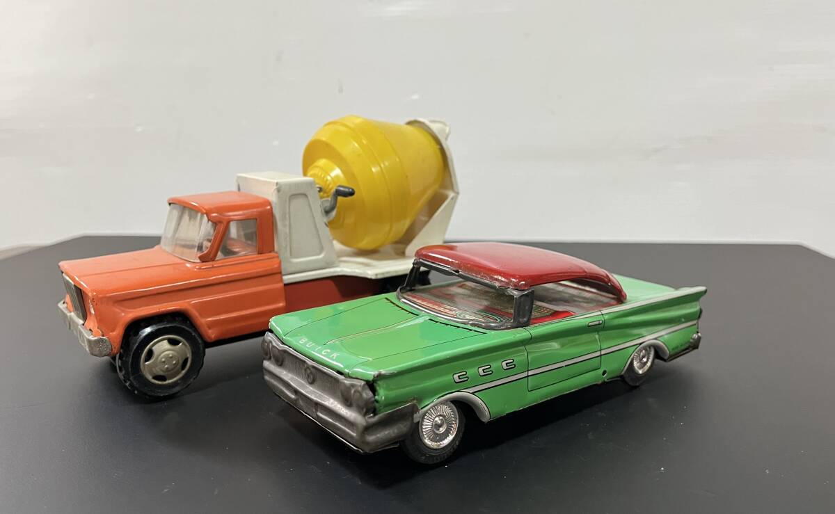 ☆1961年旭玩具 縦目セドリックバン 大盛屋 ～ ブリキ自動車