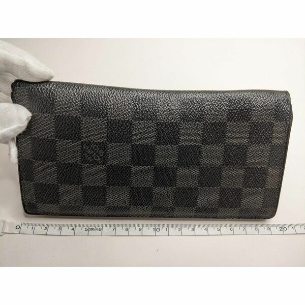 78.ルイヴィトン ダミエグラフィット ポルトフォイユブラザ N62665長財布