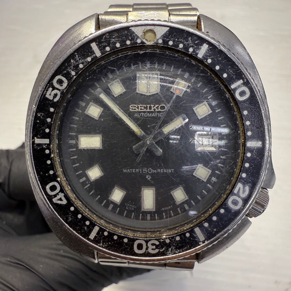 Original Seiko 320W10GN Crystal Seiko 6105-8000-8009-8110
