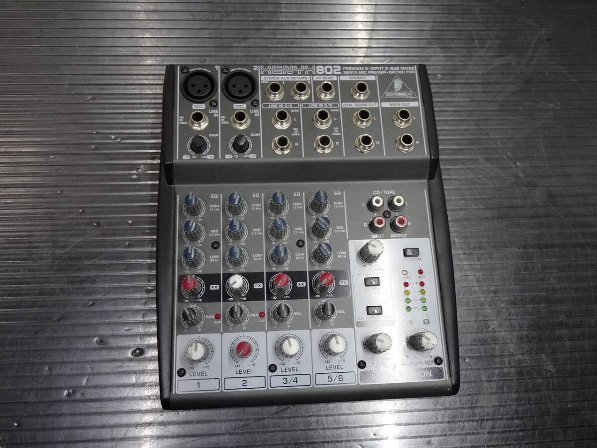Yahoo!オークション -「behringer xenyx 802」の落札相場・落札価格 Yahoo!オークション -「behringer xenyx 802」の落札相場・落札価格