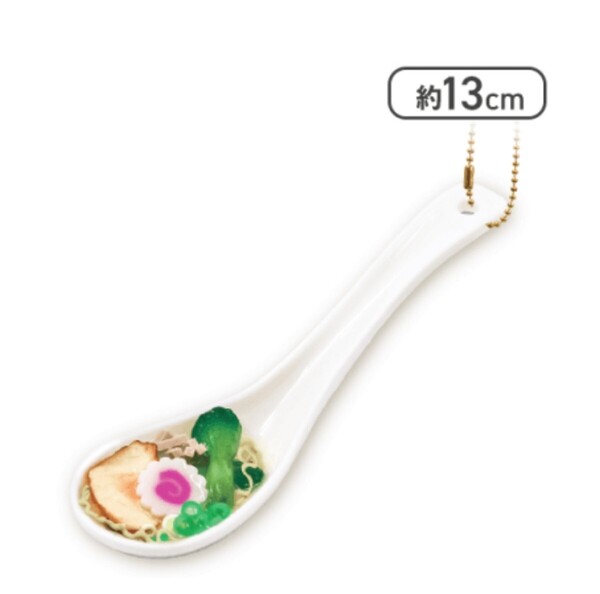 リアルキッチンシリーズ ひとくちれんげご飯BC vol.2 しおラーメン ディスプレイミニチュアチャームキーホルダー プライス品 食品サンプル