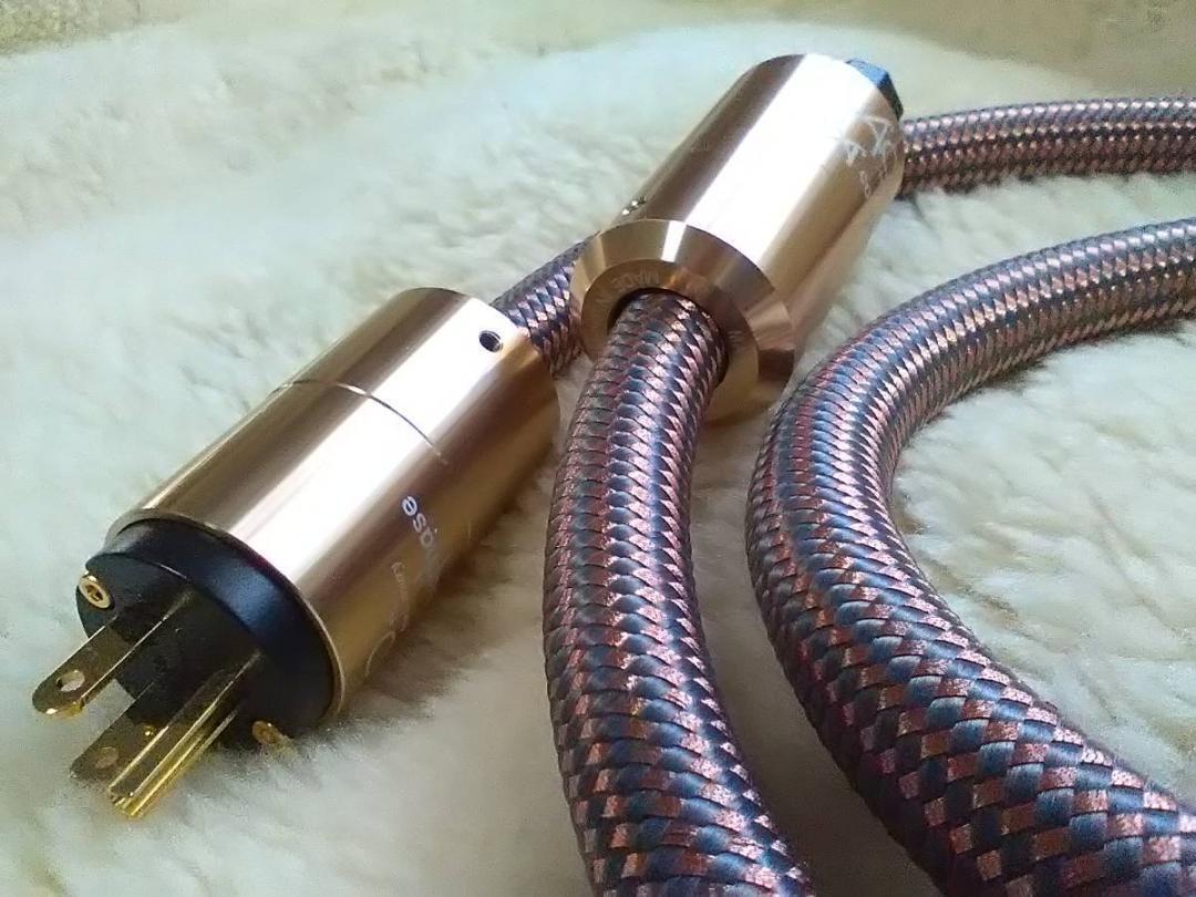 手持最後 Accuphase 40th anniv.spec 1m 電源ケーブル Accuphase 40th Anniversary 1m Power Cable Rare F/S from