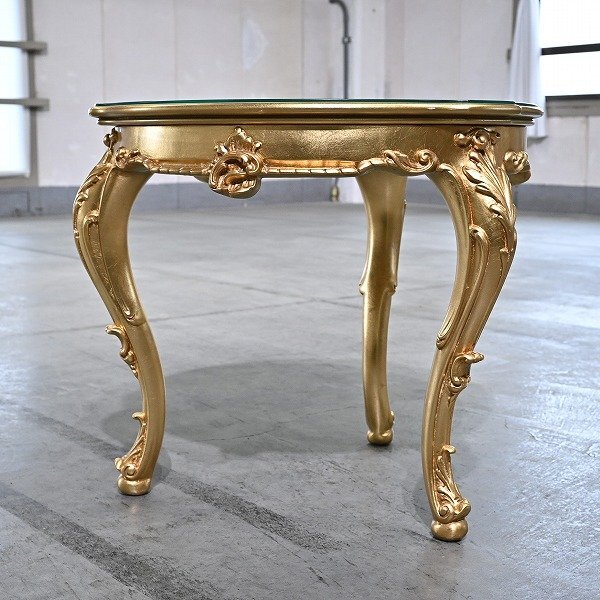 超豪華シリックゴールド金箔1脚用イタリア製