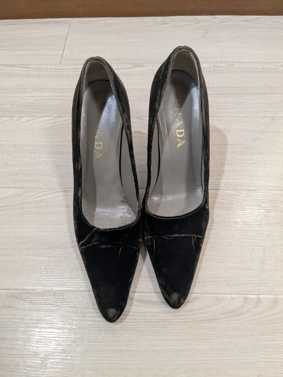 2025年最新】Yahoo!オークション -prada 23.5の中古品・新品・未 2025年最新】Yahoo!オークション -prada 23.5の中古品・新品・未