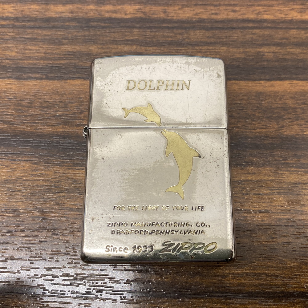 オンラインショップ Yahoo!オークション (ライター)の落札相場 -「イルカ」(Zippo) タウン&カントリー