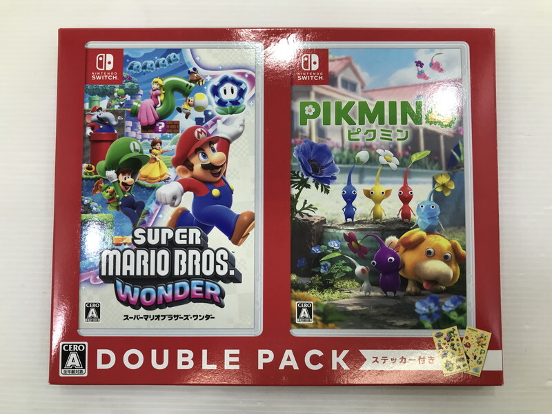 Switch スーパーマリオブラザーズワンダー ピクミン4 ダブルパック