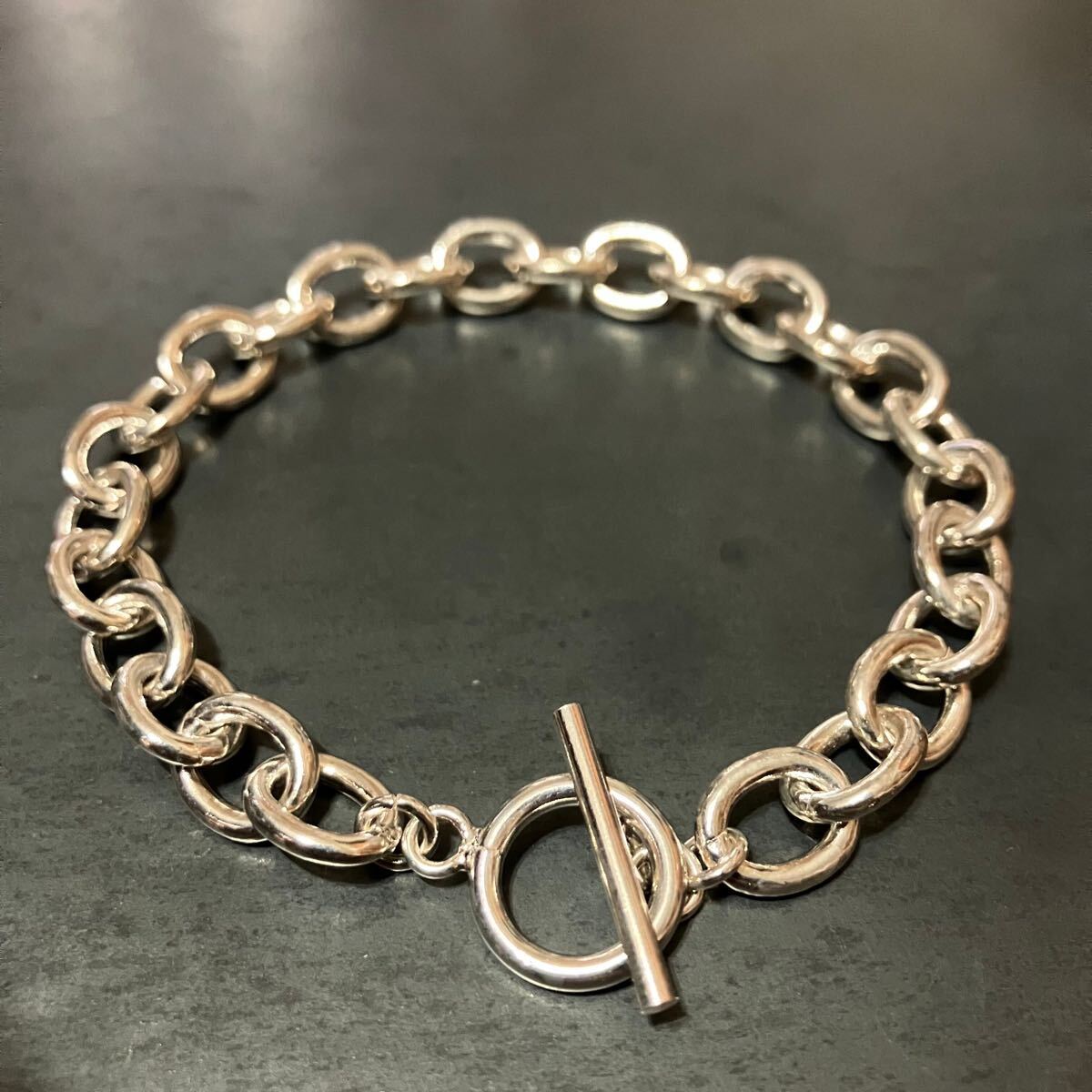 SILVER925 OVAL MANTEL BRACELET/シルバー/ブレス SILVER925 OVAL MANTEL BRACELET/シルバー/ブレス - メルカリ