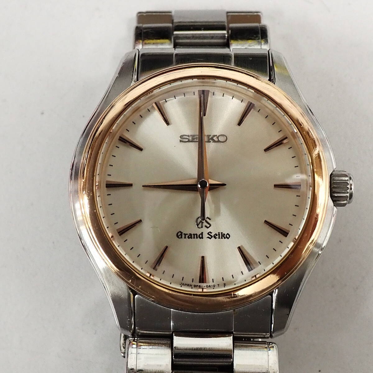 Grand Seiko グランドセイコー9F61-0A20 QZ 動作18KT Yahoo!オークション -「9f61-0a20」(グランドセイコー