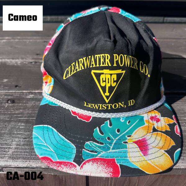 USA古着 Cameocap 企業系キャップ 帽子 freeサイズ アメリカアイダホ州