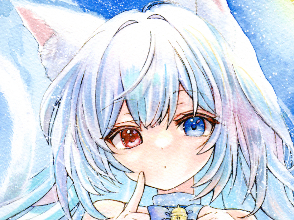 Yahoo!オークション -「猫耳」(手描きイラスト) の落札相場