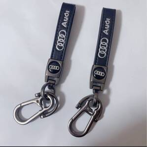 アウディ Audi キーホルダー 2点
