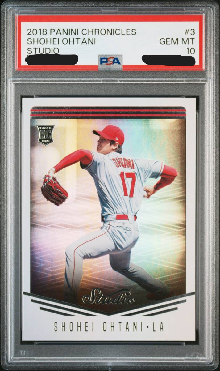 PSA 10 GEM MT 鑑定済] 大谷翔平 MLB ルーキーカード RC 2018