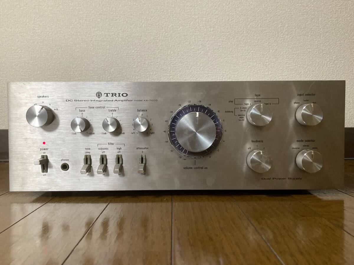 Yahoo!オークション -「trio ka-7100d」(オーディオ機器) の落札 Yahoo!オークション -「trio ka-7100d」(オーディオ機器) の落札