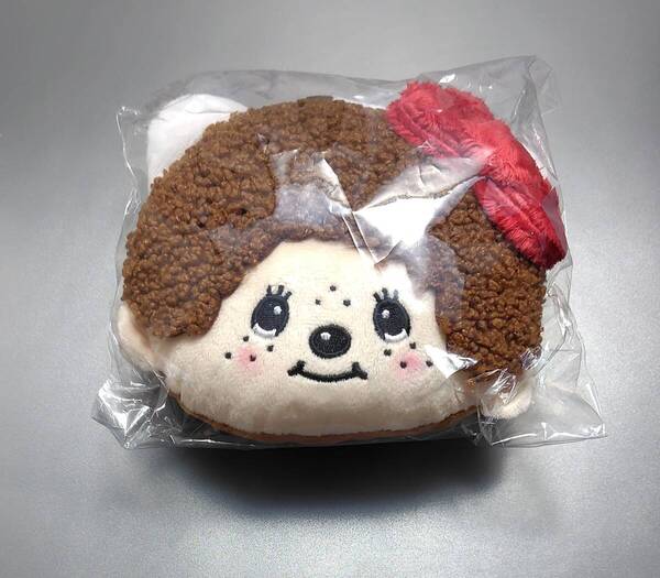 モンチッチ×ハローキティコラボ限定フェイスポシェット新品タグ付きぬいぐるみサンリオ