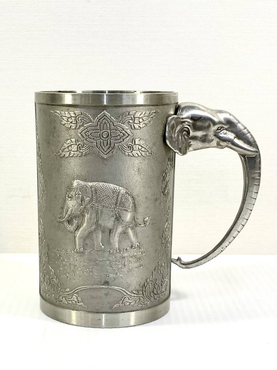 【2個セット】oriental pewter thailand ジョッキ コップ Yahoo!オークション -「oriental pewter」の落札相場・落札価格