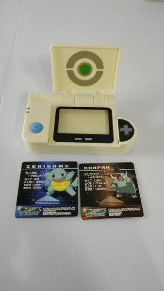 【送料無料】TOMY トミー ポケモン図鑑 ハルカタイプ ぜんこく版 ずかんカード フィギュア 食玩 レア 希少