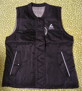 【未使用】General Idea class5 フリースタイルベスト●韓国製 レディース リバーシブル 中綿ベスト Somi Hot 黒 ブラック ライトグレー