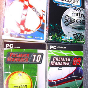 神ゲー!!傑作チャンピオンシップ・マネージャー03/04日本語版まとめてSLGサッカー豪華4本セット/フットボール マネージャーWin10もOK!!美品