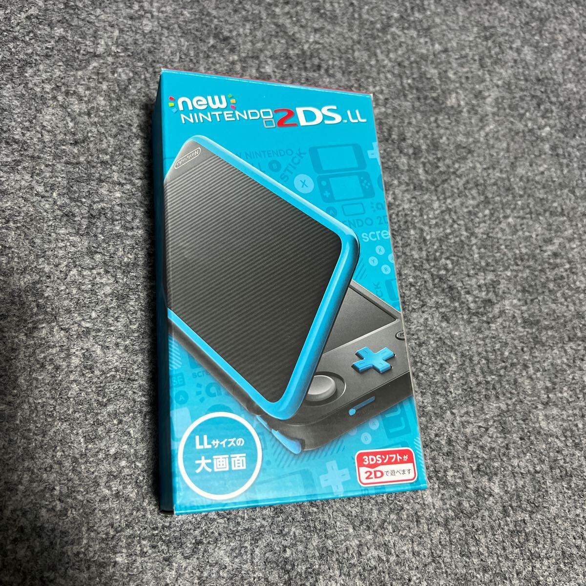 任天堂 Newニンテンドー2DS LL [ブラック×ターコイズ 任天堂 Newニンテンドー2DS LL [ブラック×ターコイズ