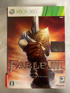 XBOX360 フェイブルIII リミテッドエディション FABLE III LIMITED EDITION 中古