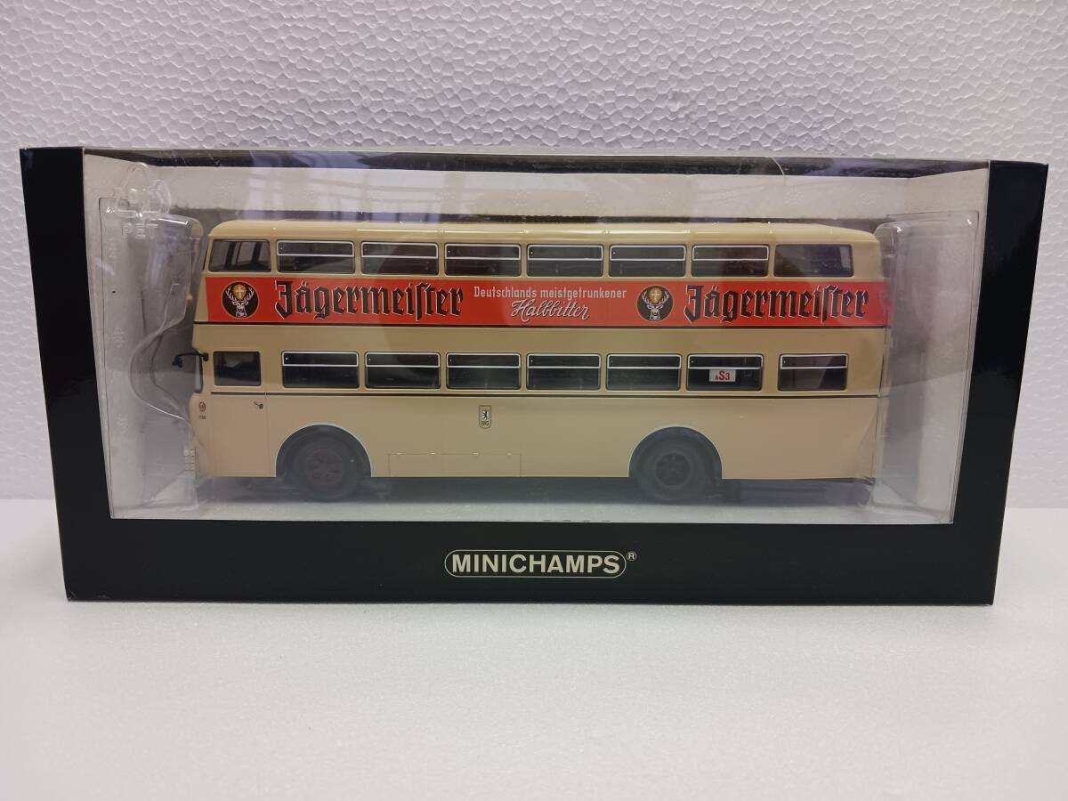ミニチャンプスminichamps 2階建てバス bus bussing D2U - メルカリ