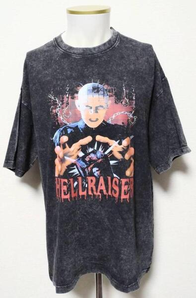 送料無料! 【Mサイズ】ヘルレイザー Tシャツ 半袖 ピンヘッド オカルト映画 ホラー ネオスマ