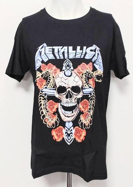 送料無料!【XLサイズ】メタリカ METALLICA Tシャツ ロックバンド バンドTシャ ネオスマ