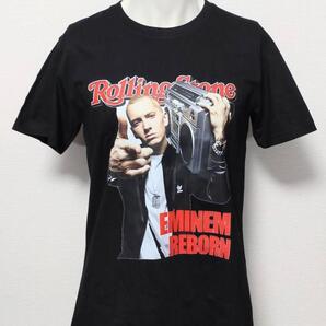 送料無料! 【XLサイズ】エミネム Tシャツ 半袖 ブラック ヒップホップ ラップ ラッパー ネオスマ