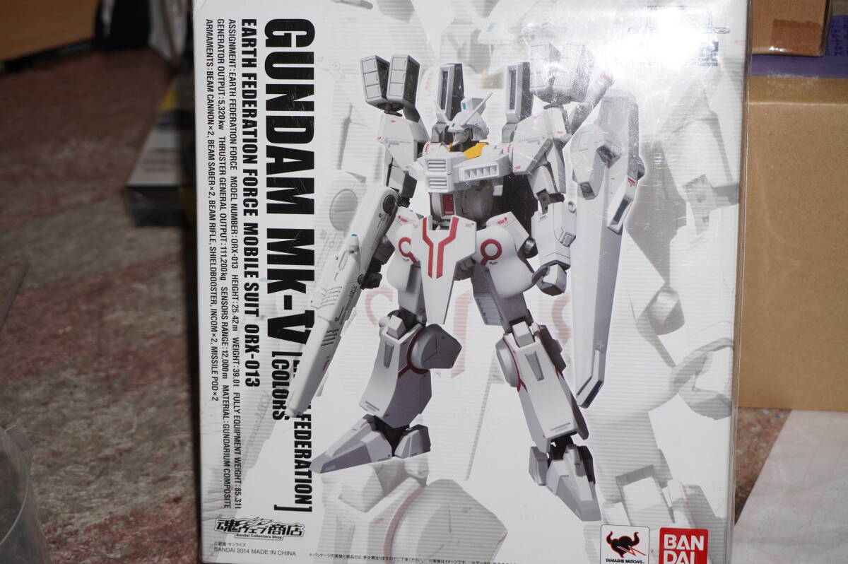 Yahoo!オークション -「robot魂 ガンダムmk-v 連邦カラー」の