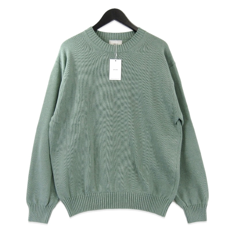 EVCON crew neck knit セーター　ニット EVCON エビコン CREW NECK SWEATER ニット メンズ 通販 取り扱い