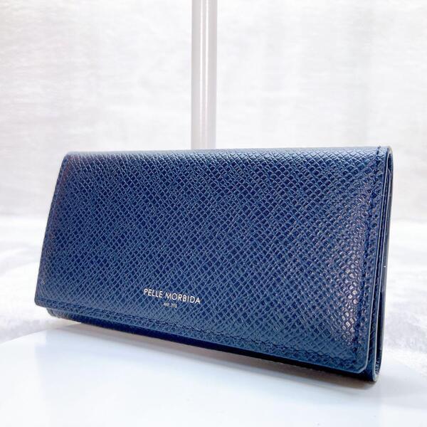 未使用PELLE MORBIDA ペッレモルビダ キーケース ラウンド3連