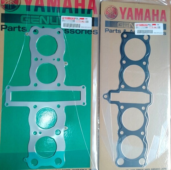 ペイペイ YAMAHA 純正 XJR400 XJR400R XJR400S 腰上シリンダーガスケットシリンダーヘットガスケットセット