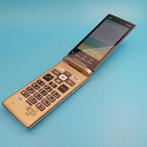 K2693 au SIMフリー 簡単ケータイ KYF38 KYOCERA 簡易確認&簡易清掃&初期化OK 判定○ 送料無料 WebにてSIMロック解除受付手続済み