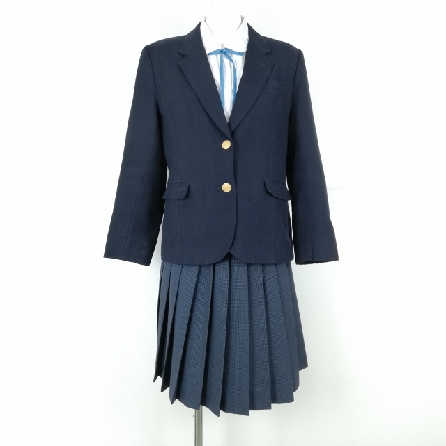 引越しにつき値下げ中　都立高校　制服 埼玉県立 川越西高等学校 セーラー夏服 前開き＊T3125