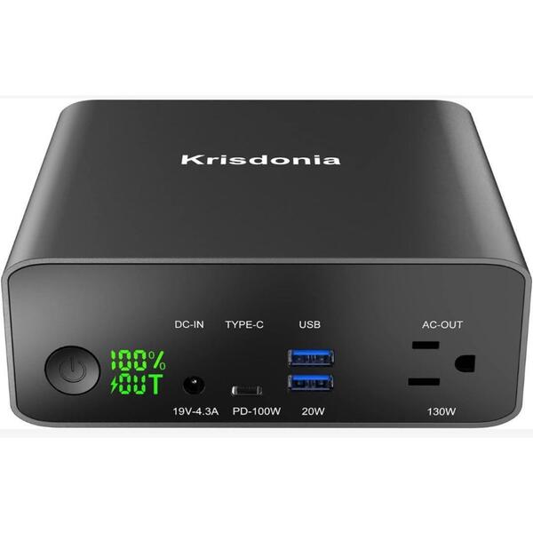 ポータブル電源 AC出力対応130W 40000mAh/148Wh 車中 災害時 アウトドア 充電器