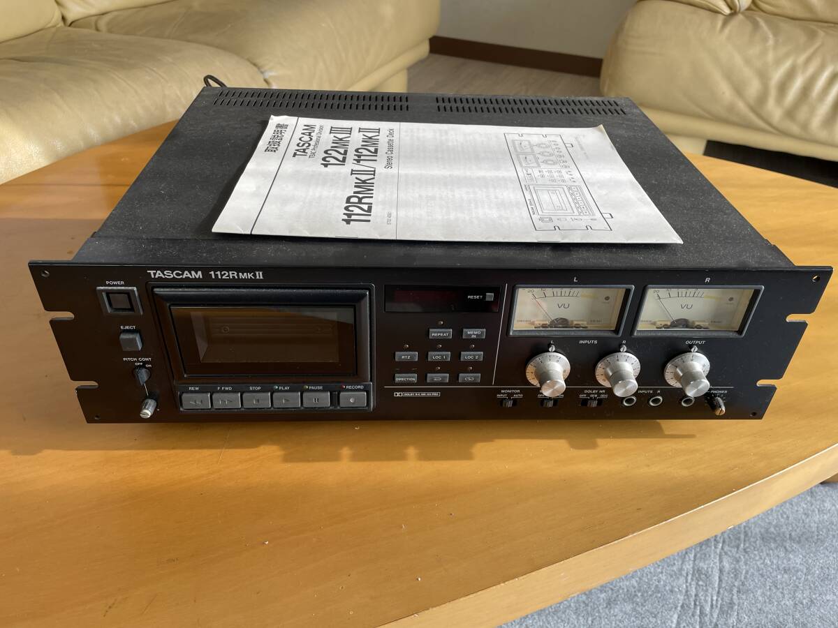 Yahoo!オークション -「tascam 112」(カセットデッキ Yahoo!オークション -「tascam 112」(カセットデッキ