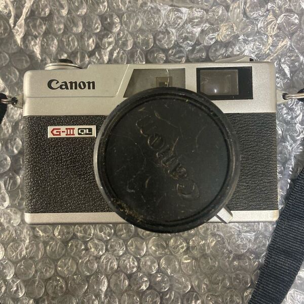 カメラ Canon/キヤノン Canonet QL17G-III QL JAPAN、レンズ CANON LENS 40mm、専用ケースセット 動作未確認
