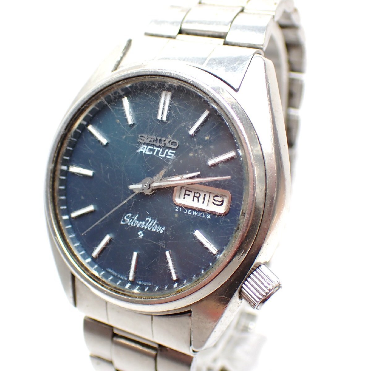 セイコー アクタス SS 6306-5000 オートマチック シルバー