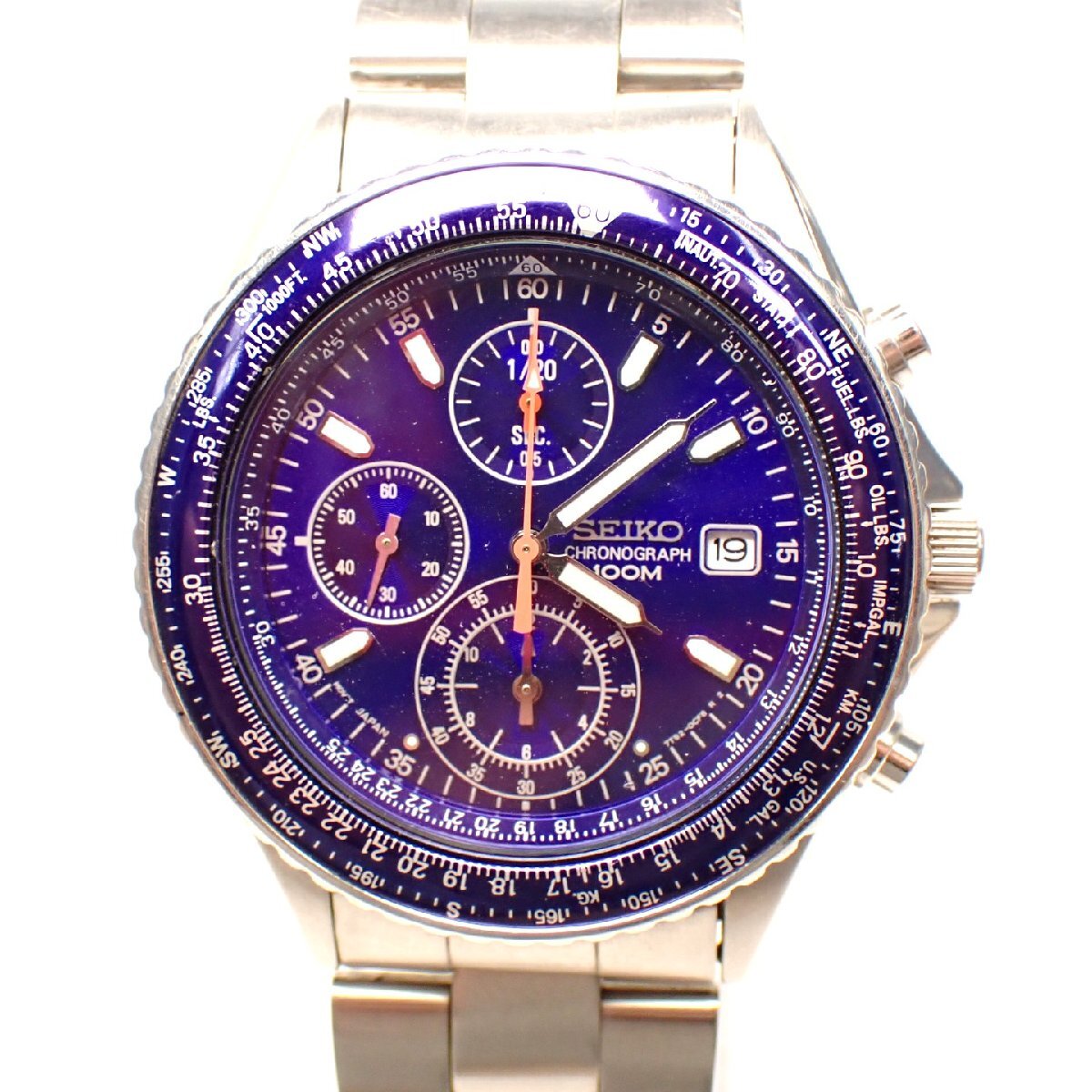 SEIKO】【海外モデル】【'19年購入】セイコー『クロノグラフ
