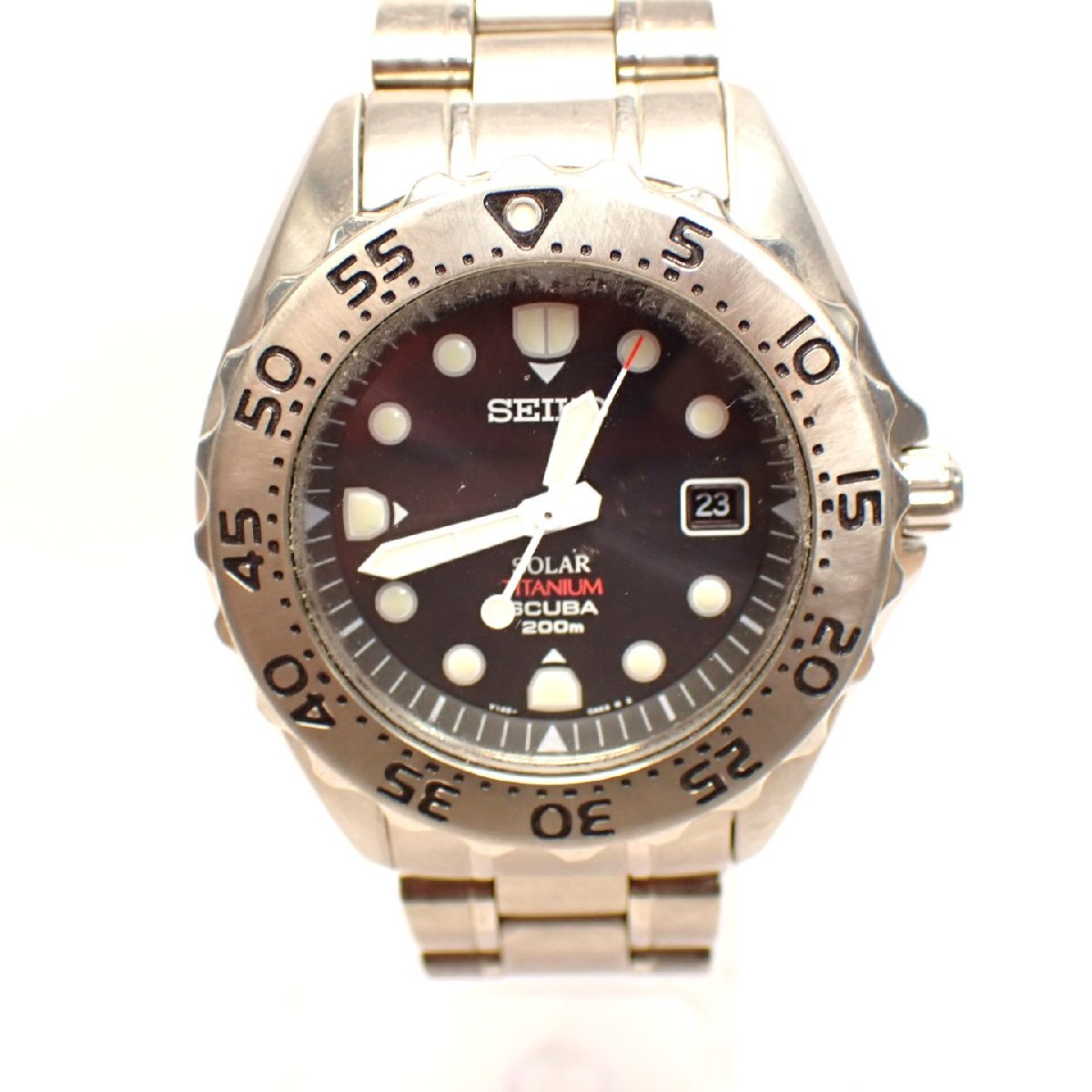 SEIKO セイコー V145-0BV0 ソーラー腕時計♪AC19093 : スリフト