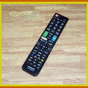 A13 ★きれい!★送料無料★安心の返品保証付★即決★匿名&スピード発送★ELECOM★東芝 レグザ用汎用 テレビリモコン★ERC-TV02XBK-TO