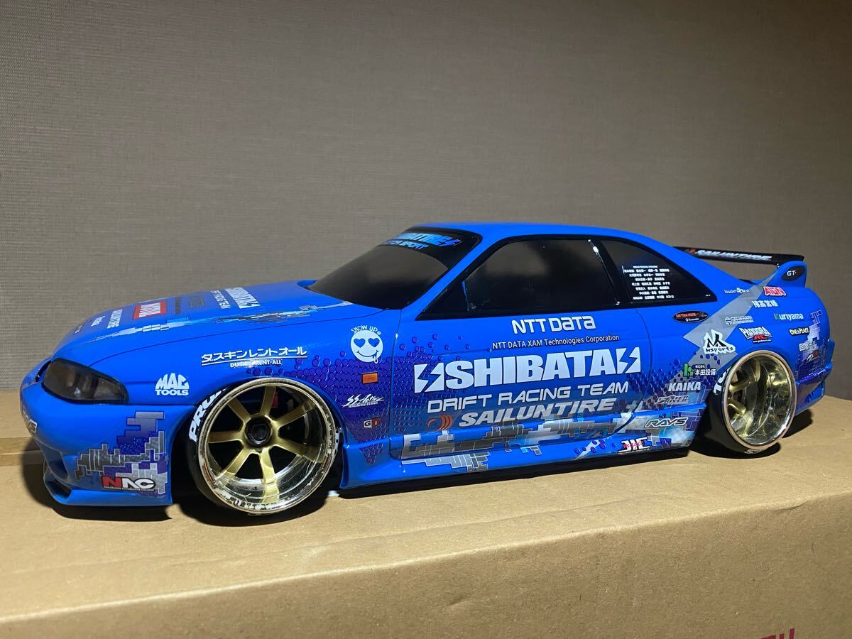 タミヤ 1/10 日産 スカイライン GT-R R33 ラジコン ボディ